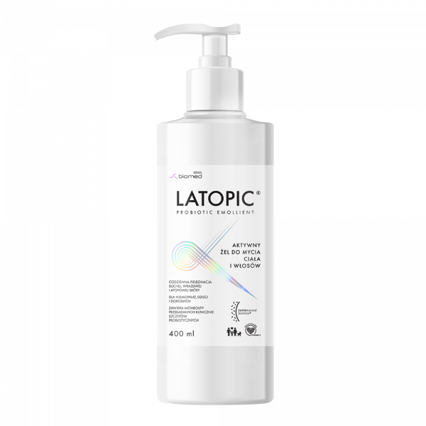 Latopic body and hair wash gel