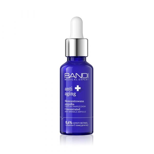 Serum giảm nhăn da chống lão hóa BANDI ANTI AGING CONCENTRATED ANTI WRINKLE AMPOULE 30 ml